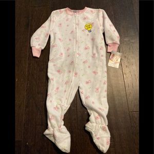Carter’s fleece footie pajamas